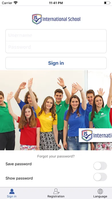 International School 스크린샷