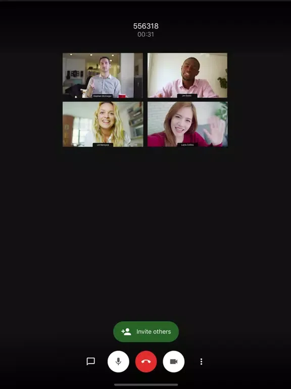 Zrzuty ekranu groop.link iPad 