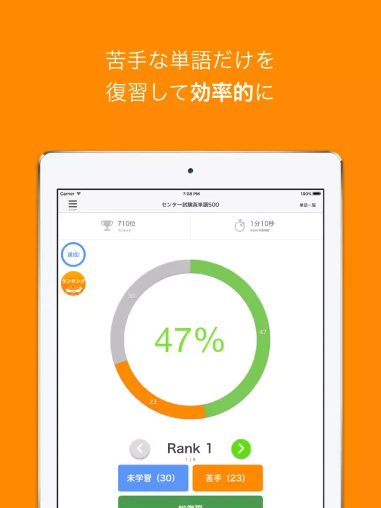 Tangkapan skrin mikan でる順パス単3級 iPad 
