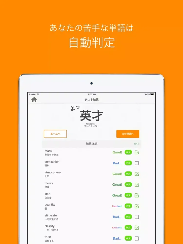 Tangkapan skrin mikan でる順パス単3級 iPad 