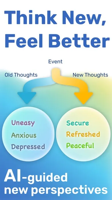 Capturas de tela do CBT Self Help - Peaceful