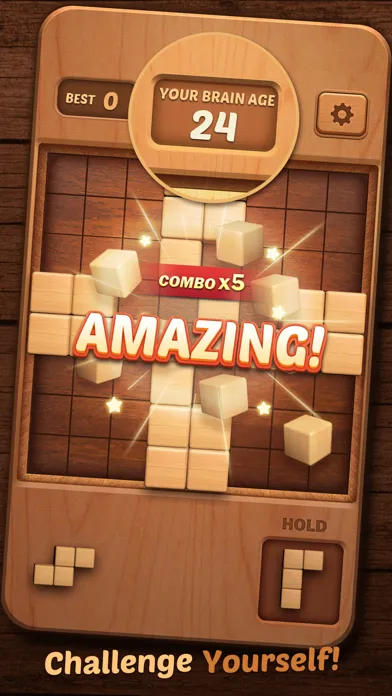 Capturas de pantalla de Block Puzzle Wood 3D