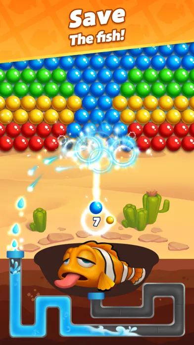 Bubble Shooter: Ocean Pop स्क्रीनशॉट