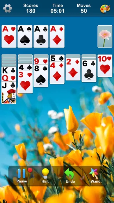 ภาพหน้าจอของ Solitaire World Journey