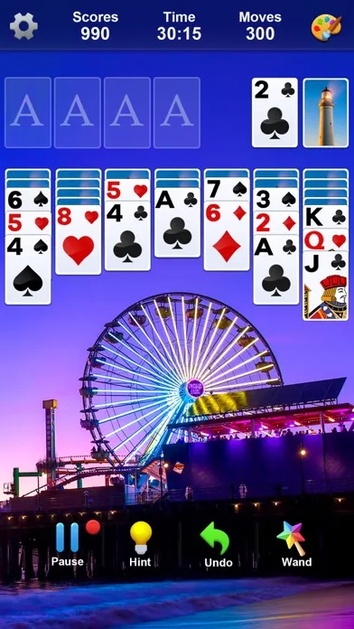 ภาพหน้าจอของ Solitaire World Journey