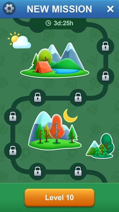 ภาพหน้าจอของ Solitaire World Journey