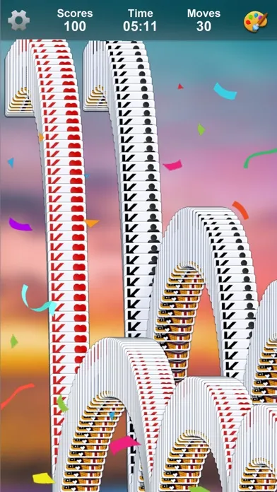 ภาพหน้าจอของ Solitaire World Journey