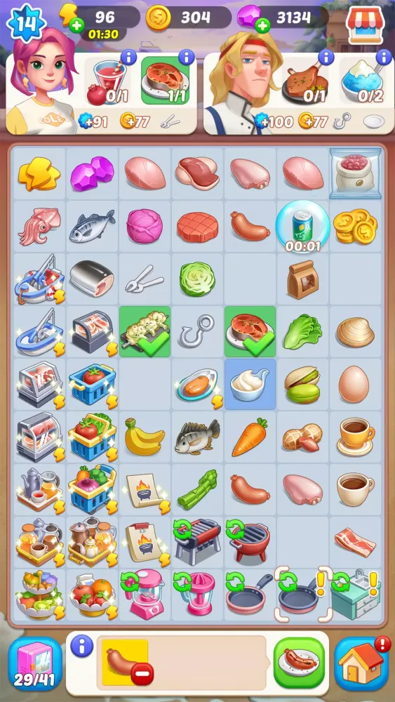 Capturas de tela do Gossip Street: Merge & Story