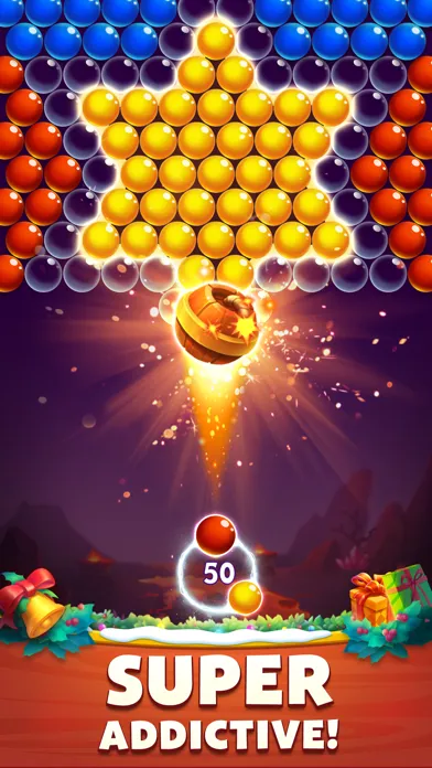 ภาพหน้าจอของ Bubble Viking Pop