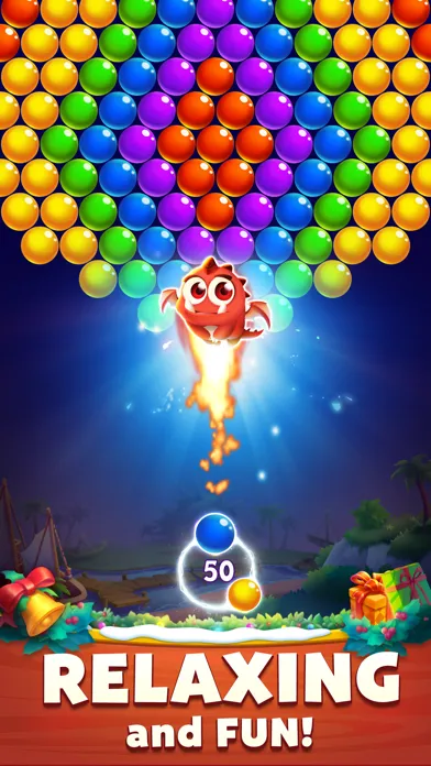 ภาพหน้าจอของ Bubble Viking Pop