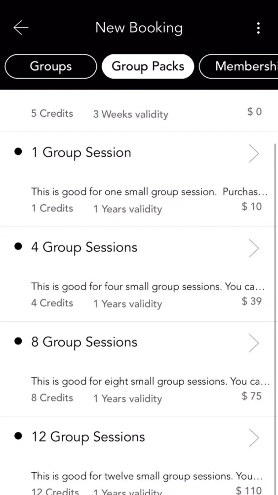 Captures d'écran de Small Groups Online