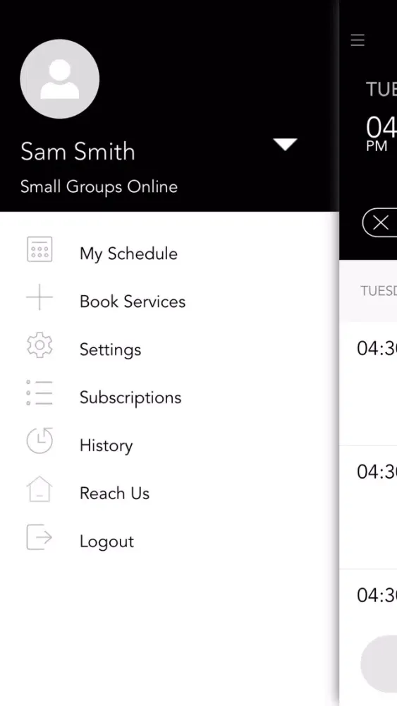 Captures d'écran de Small Groups Online