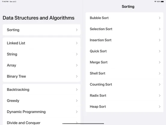 Algorithms: Animation Display iPad 应用截图