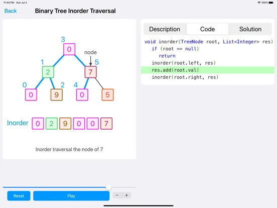 Algorithms: Animation Display iPad 应用截图