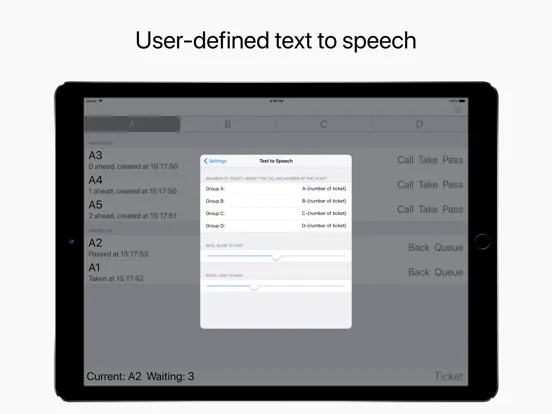 Ticketer iPad  Ekran Görüntüleri