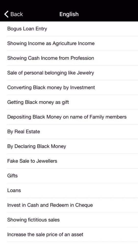 Blackmoney to Whitemoney應用截圖