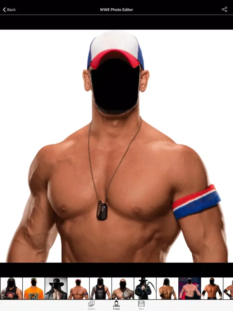 Capturas de pantalla de WWE : PHOTO EDITOR iPad 