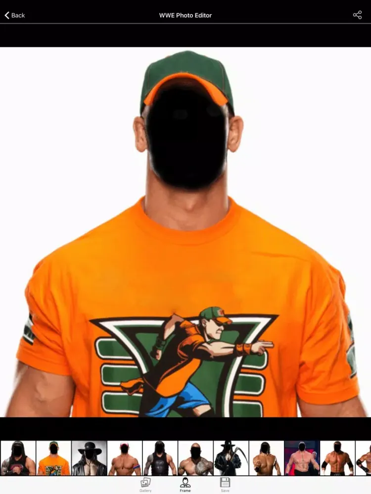 Capturas de pantalla de WWE : PHOTO EDITOR iPad 