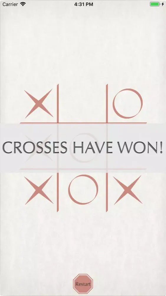 Tangkapan skrin Pure Tic Tac Toe
