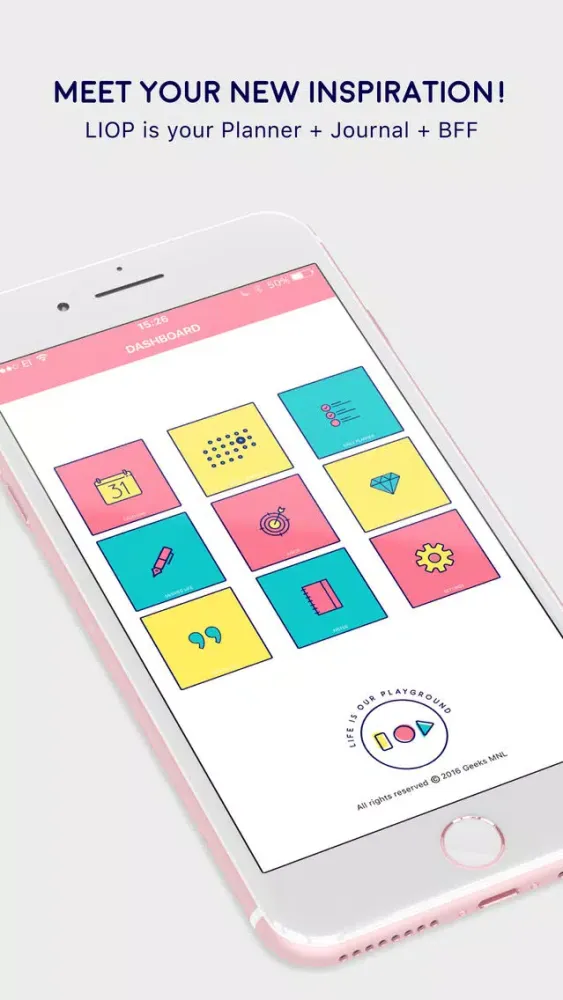 Ảnh chụp màn hình của LIOP - Your Planner, Journal, Notes and BFF