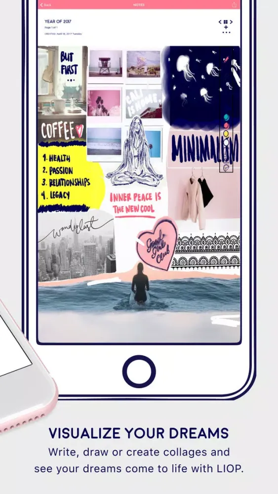 Ảnh chụp màn hình của LIOP - Your Planner, Journal, Notes and BFF