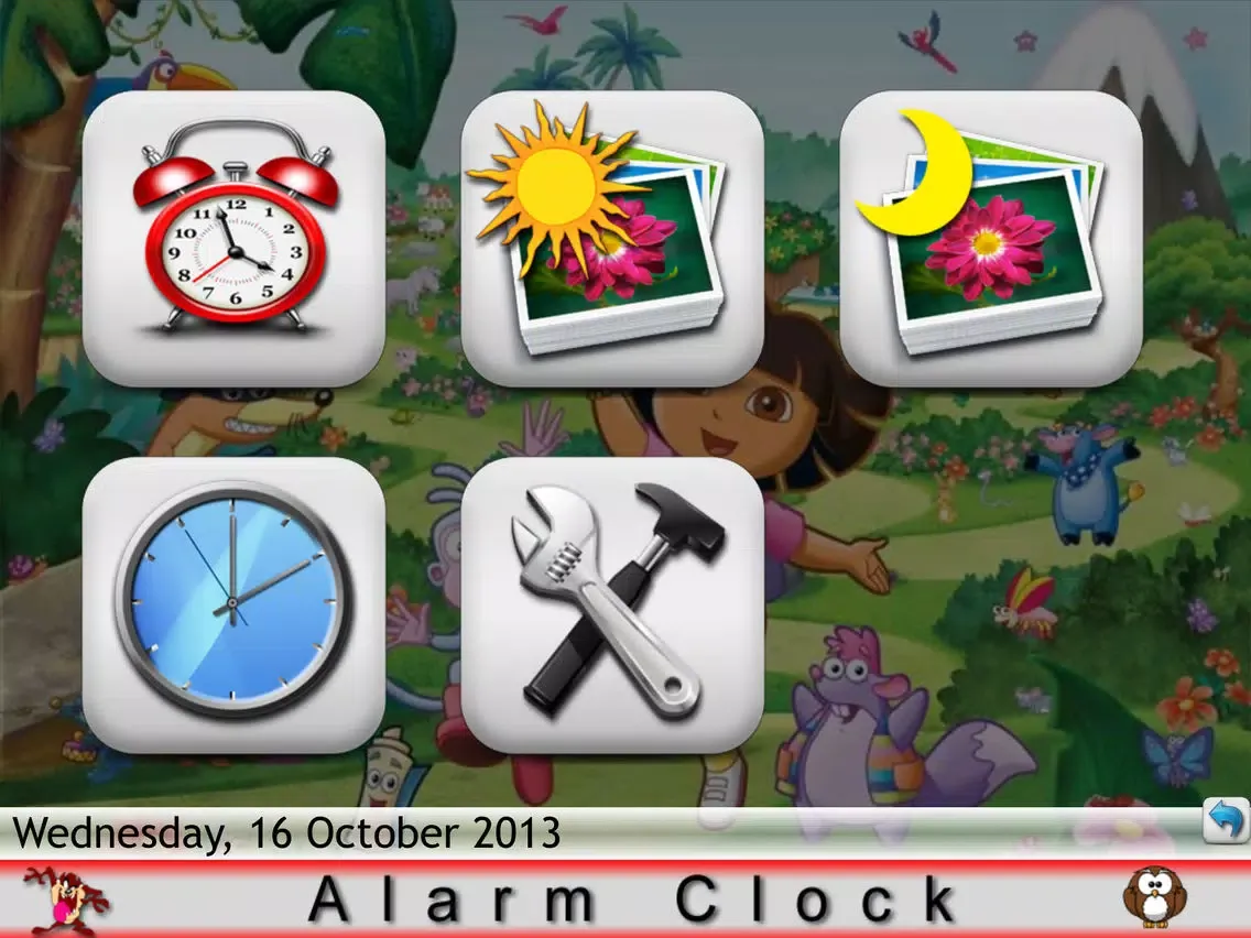 Night Clock and Alarm iPad Screenshots