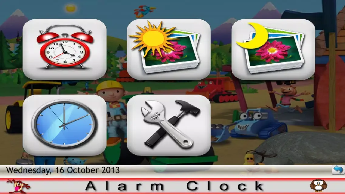 Night Clock and Alarm Screenshots
