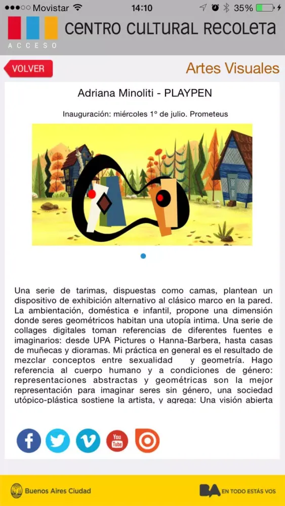 Centro Cultural Recoleta應用截圖