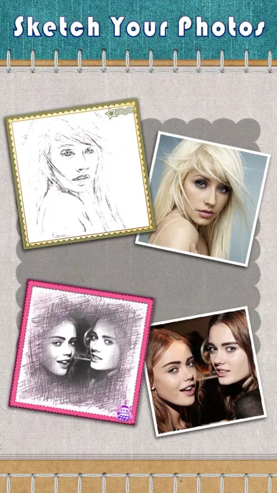 Photo Sketch Pro – My Picture with Pencil Draw Cartoon Effects Screenshots