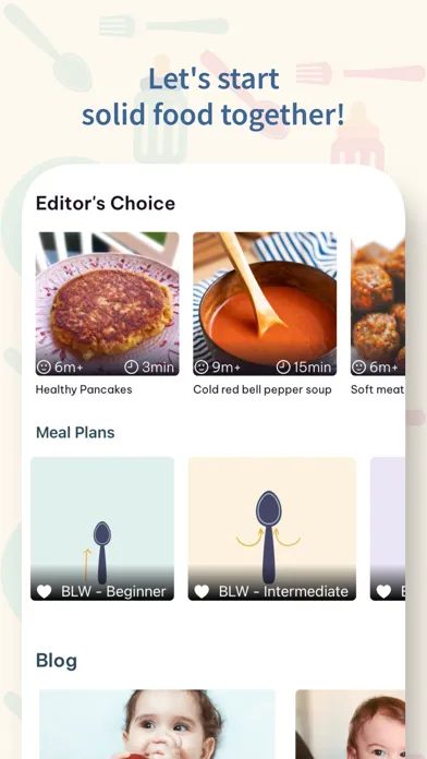 Screenshot di Little Foodie: Start Solids