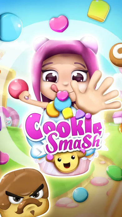 Cookie Smash Match 3 Game: Swap Candies and Crush Sweet.s in Adventorous Juicy Land Screenshots