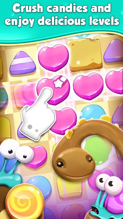 Cookie Smash Match 3 Game: Swap Candies and Crush Sweet.s in Adventorous Juicy Land Screenshots