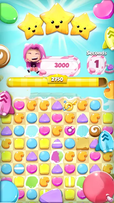 Cookie Smash Match 3 Game: Swap Candies and Crush Sweet.s in Adventorous Juicy Land Screenshots