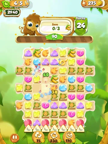 Tangkapan skrin Gems World Match 3 Puzzle - Jewel Adventure Games iPad 
