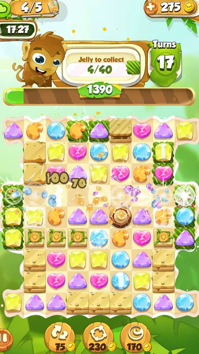 Tangkapan skrin Gems World Match 3 Puzzle - Jewel Adventure Games