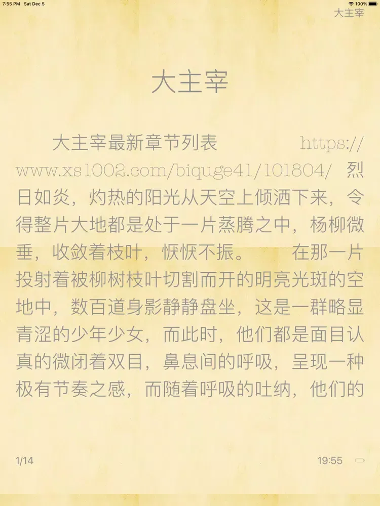 爱看novel iPad 应用截图