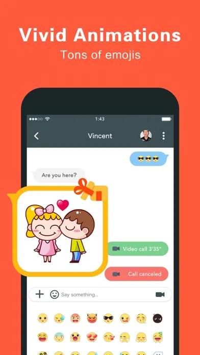 AHA: random video chat سکرین شاٹس