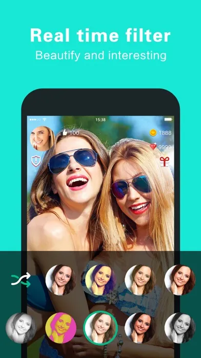 AHA: random video chat سکرین شاٹس