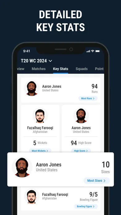 CricLive :Live Score Live line Ekran Görüntüleri