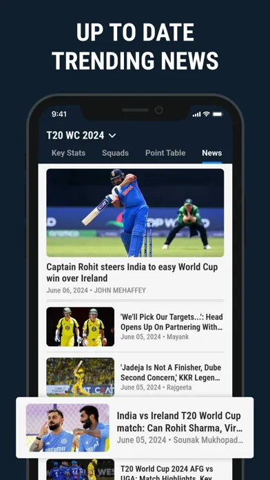 CricLive :Live Score Live line Ekran Görüntüleri