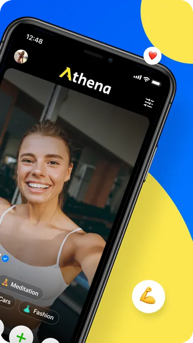 Скриншоты Athena - Fitness Community