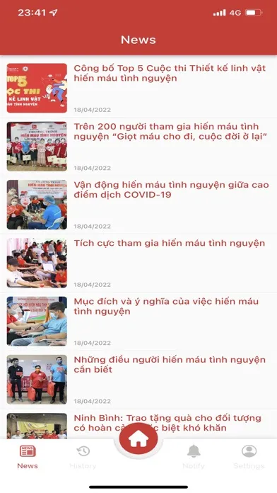 Mobile Blood Banks 스크린샷