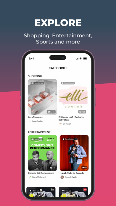 C.Live - Watch, Stream, Earn سکرین شاٹس