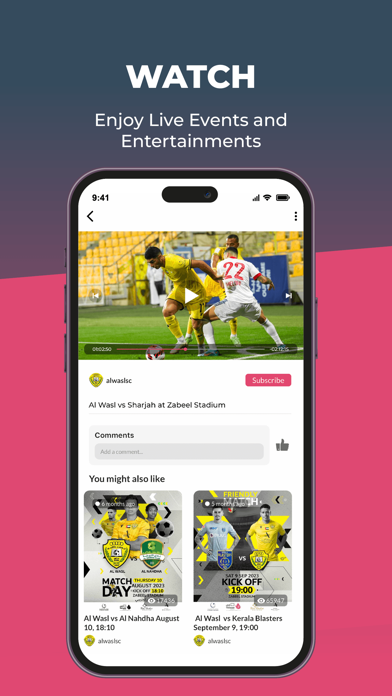 C.Live - Watch, Stream, Earn سکرین شاٹس