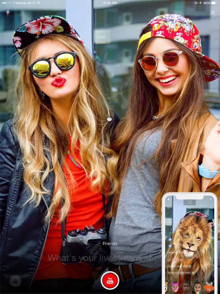 Screenshot di Live Streaming Apps iPad 