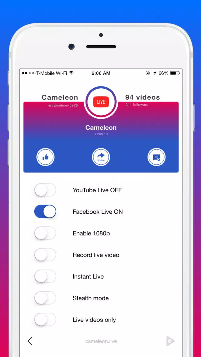 Live Stream +应用截图