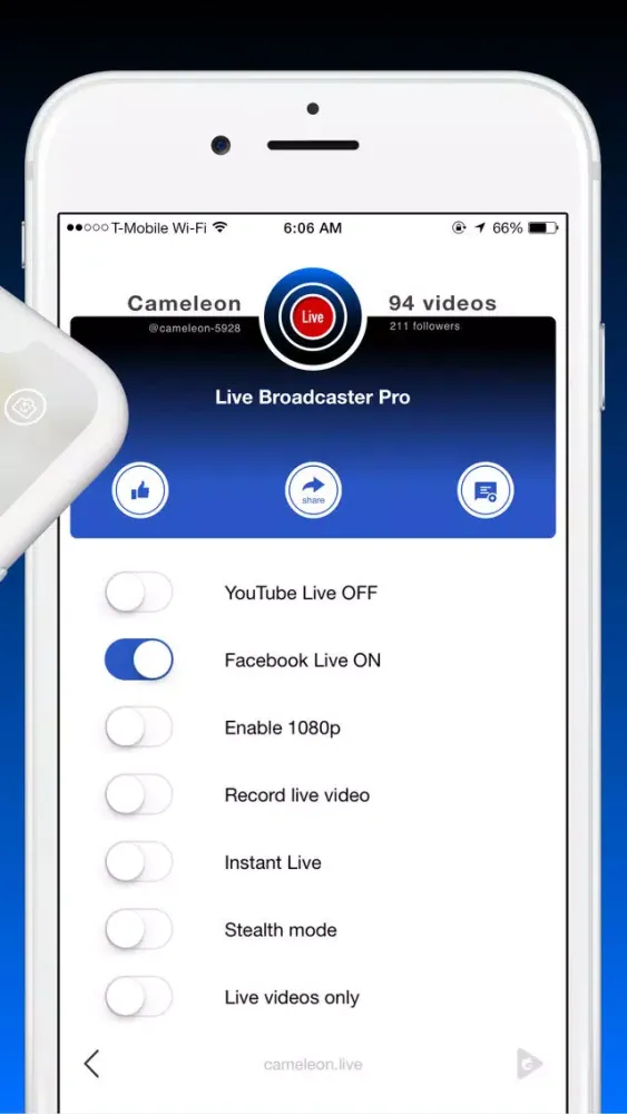 Live Streaming +应用截图