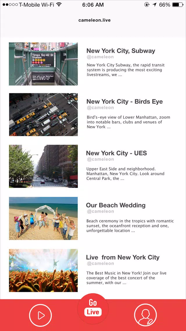 Live Video +应用截图