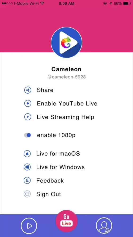 Vivo.Live سکرین شاٹس