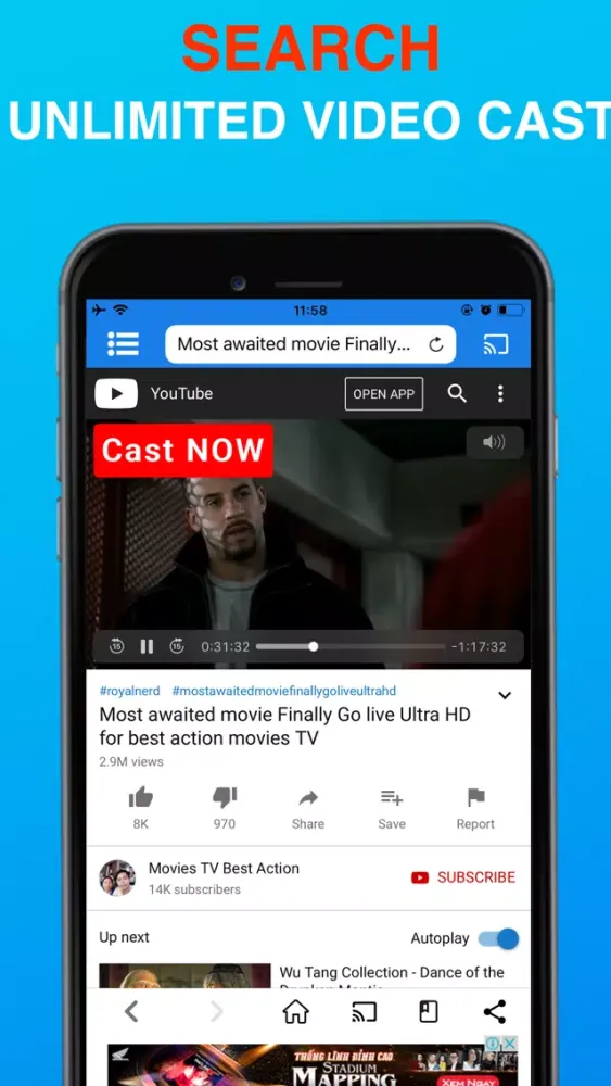 iCast: TV Cast for Chromecast স্ক্রিনশট